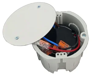 Zasilacz pojedynczy, podtynkowy, ZAS 230A/12D-18W-UW